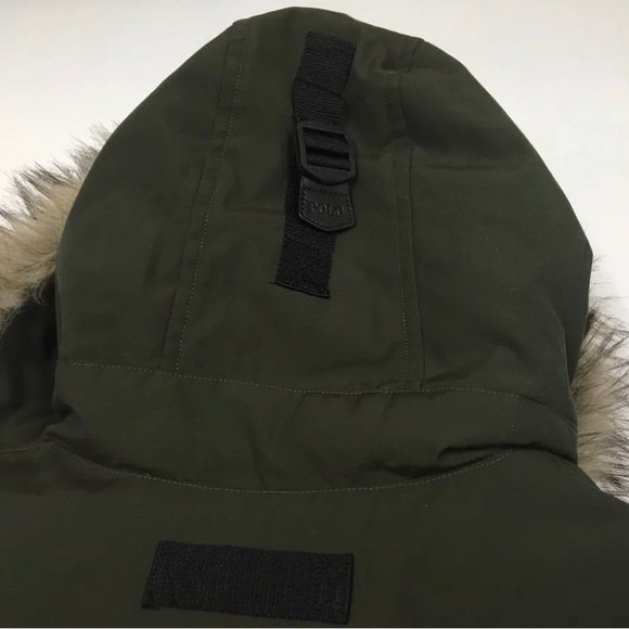 Polo Ralph Lauren Military Army Fur Hooded 650 Down Snorkel Parka… - Picture 10 of 12